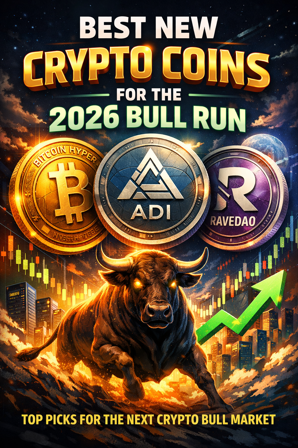 Best New Crypto Coins for the 2026 Bull Run