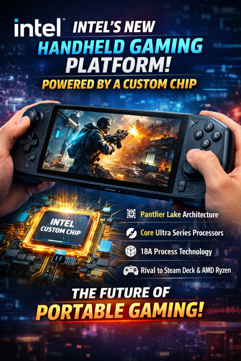 Intel’s Big Move A New Handheld Gaming Platform With a Custom Chip