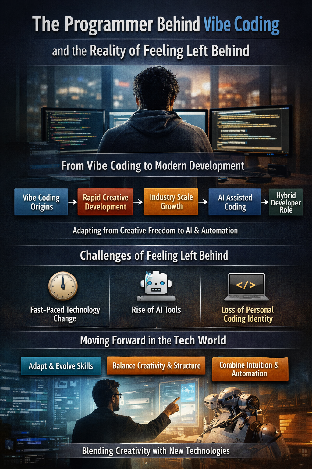 The Programmer Behind Vibe Coding and the Reality of Feeling Left Behind